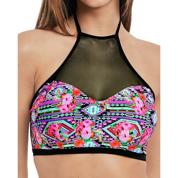 Freya Crop Bikini Top - Size 36DDD - NWT - Picture 1 of 7